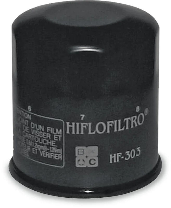 HIFLOFILTRO OIL FILTER SPIN-ON PAPER GLOSSY BLACK