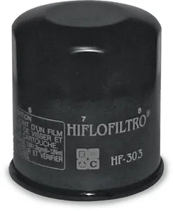 HIFLOFILTRO OIL FILTER SPIN-ON PAPER GLOSSY BLACK