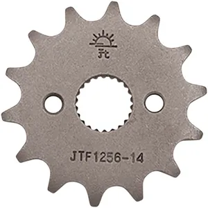 JT SPROCKETS JTF1256.14 FRONT REPLACEMENT SPROCKET 14 TEETH 420 PITCH NATURAL STEEL