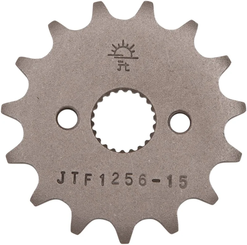 JT SPROCKETS JTF1256.15 FRONT REPLACEMENT SPROCKET 15 TEETH 420 PITCH NATURAL STEEL
