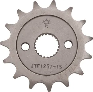 JT SPROCKETS JTF1257.15 FRONT REPLACEMENT SPROCKET 15 TEETH 428 PITCH NATURAL STEEL