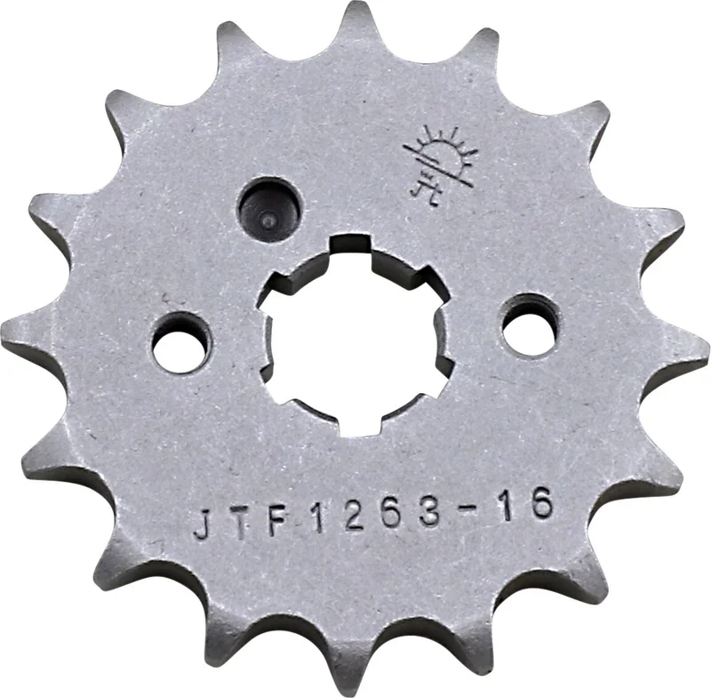 JT SPROCKETS JTF1263.16 FRONT REPLACEMENT SPROCKET 16 TEETH 428 PITCH NATURAL STEEL