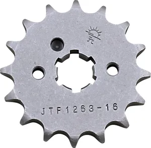 JT SPROCKETS JTF1263.16 FRONT REPLACEMENT SPROCKET 16 TEETH 428 PITCH NATURAL STEEL