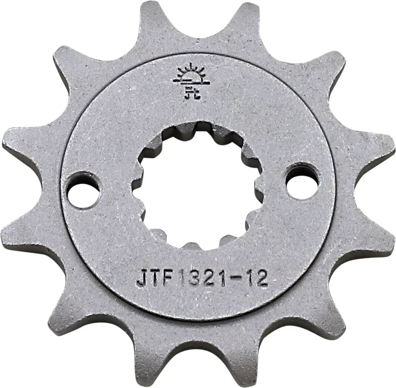 JT SPROCKETS JTF1321.12 FRONT REPLACEMENT SPROCKET 12 TEETH 520 PITCH NATURAL STEEL