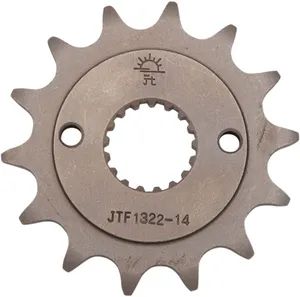 JT SPROCKETS JTF1322.14 FRONT REPLACEMENT SPROCKET 14 TEETH 520 PITCH NATURAL STEEL