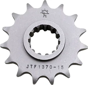 JT SPROCKETS JTF1370.15 FRONT REPLACEMENT SPROCKET 15 TEETH 525 PITCH NATURAL STEEL
