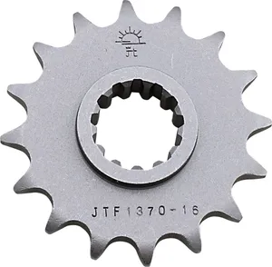 JT SPROCKETS JTF1370.16 FRONT REPLACEMENT SPROCKET 16 TEETH 525 PITCH NATURAL STEEL