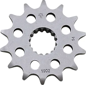 JT SPROCKETS JTF1902.14 FRONT REPLACEMENT SPROCKET 14 TEETH 520 PITCH NATURAL STEEL