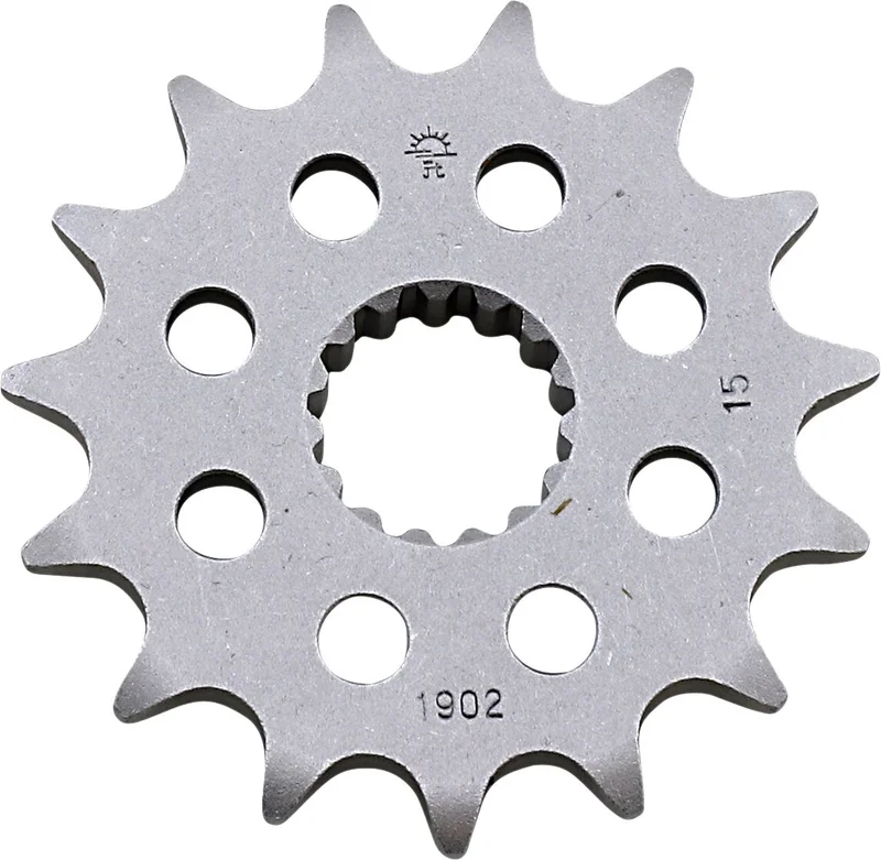 JT SPROCKETS JTF1902.15 FRONT REPLACEMENT SPROCKET 15 TEETH 520 PITCH NATURAL STEEL