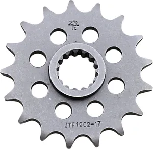 JT SPROCKETS JTF1902.17 FRONT REPLACEMENT SPROCKET 17 TEETH 520 PITCH NATURAL STEEL