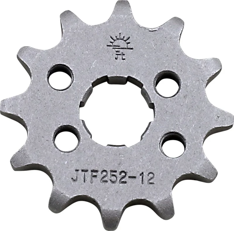 JT SPROCKETS JTF252.12 FRONT REPLACEMENT SPROCKET 12 TEETH 420 PITCH NATURAL STEEL