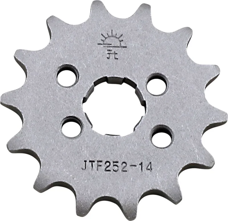 JT SPROCKETS JTF252.14 FRONT REPLACEMENT SPROCKET 14 TEETH 420 PITCH NATURAL STEEL