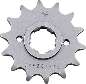 JT SPROCKETS JTF281.14 FRONT REPLACEMENT SPROCKET 14 TEETH 520 PITCH NATURAL STEEL