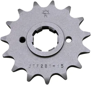 JT SPROCKETS JTF281.15 FRONT REPLACEMENT SPROCKET 15 TEETH 520 PITCH NATURAL STEEL