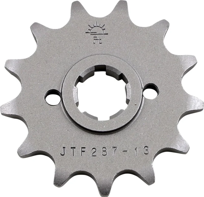 JT SPROCKETS JTF287.13 FRONT REPLACEMENT SPROCKET 13 TEETH 520 PITCH NATURAL STEEL