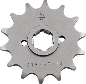 JT SPROCKETS JTF287.14 FRONT REPLACEMENT SPROCKET 14 TEETH 520 PITCH NATURAL STEEL