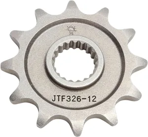 JT SPROCKETS JTF326.12 FRONT REPLACEMENT SPROCKET 12 TEETH 520 PITCH NATURAL STEEL