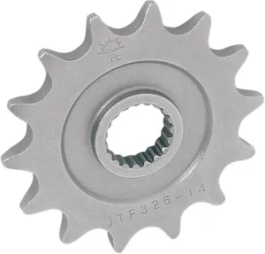 JT SPROCKETS JTF326.14 FRONT REPLACEMENT SPROCKET 14 TEETH 520 PITCH NATURAL STEEL