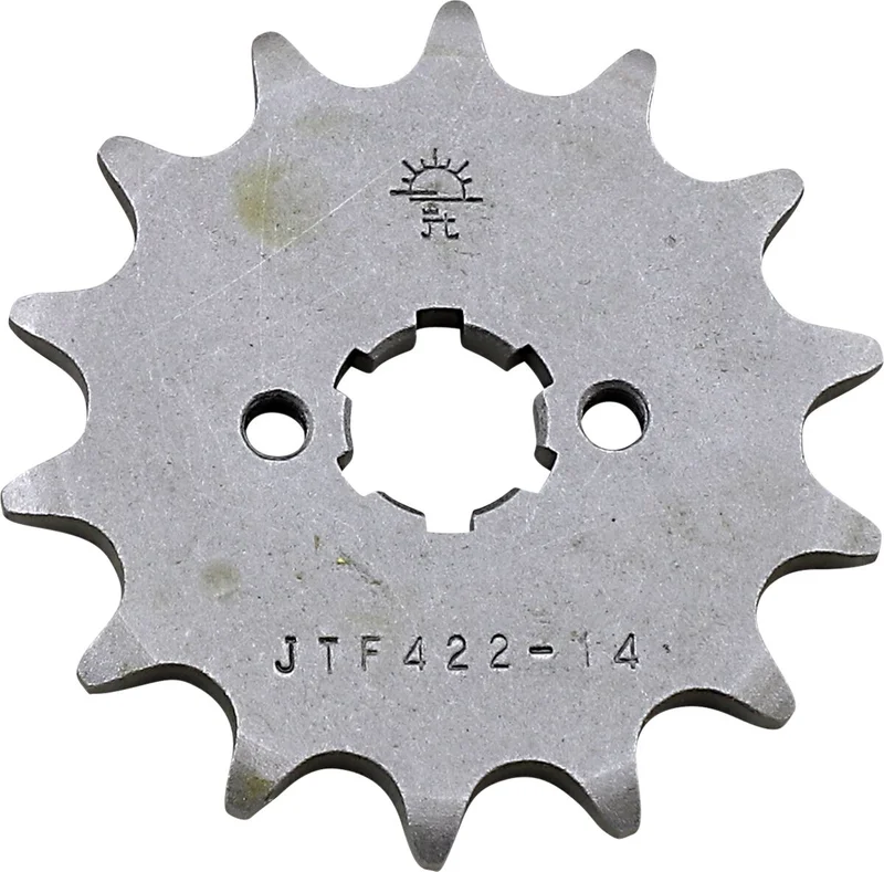 JT SPROCKETS JTF422.14 FRONT REPLACEMENT SPROCKET 14 TEETH 520 PITCH NATURAL STEEL