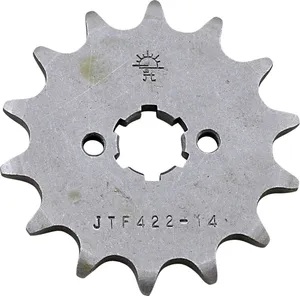 JT SPROCKETS JTF422.14 FRONT REPLACEMENT SPROCKET 14 TEETH 520 PITCH NATURAL STEEL