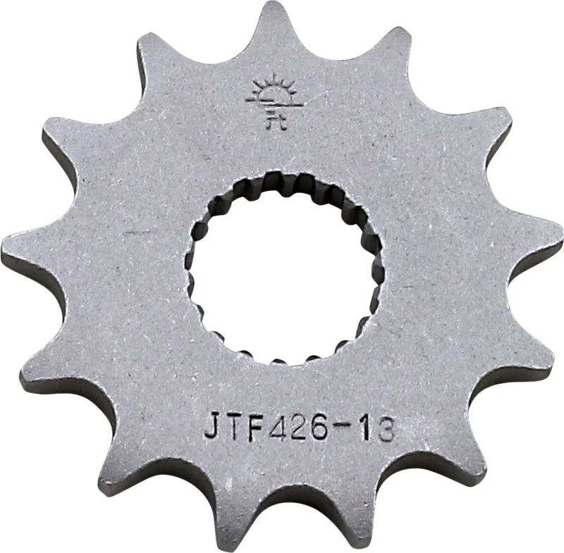 JT SPROCKETS JTF426.13 FRONT REPLACEMENT SPROCKET 13 TEETH 428 PITCH NATURAL STEEL