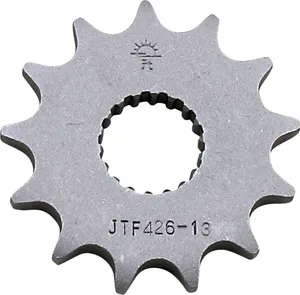 JT SPROCKETS JTF426.13 FRONT REPLACEMENT SPROCKET 13 TEETH 428 PITCH NATURAL STEEL