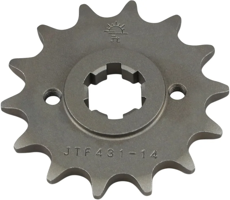 JT SPROCKETS JTF431.14 FRONT REPLACEMENT SPROCKET 14 TEETH 520 PITCH NATURAL STEEL