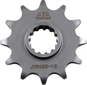 JT SPROCKETS JTF43212 FRONT REPLACEMENT SPROCKET 12 TEETH 520 PITCH NATURAL STEEL