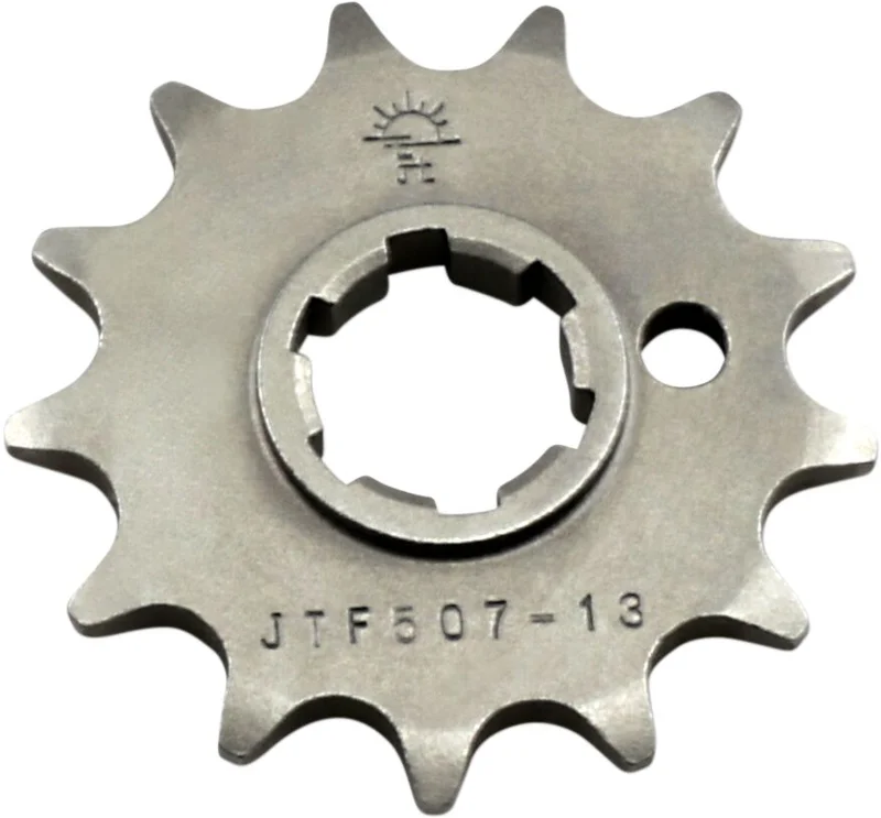 JT SPROCKETS JTF507.13 FRONT REPLACEMENT SPROCKET 13 TEETH 520 PITCH NATURAL STEEL
