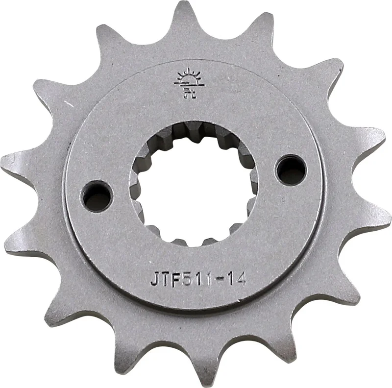 JT SPROCKETS JTF511.14 FRONT REPLACEMENT SPROCKET 14 TEETH 520 PITCH NATURAL STEEL