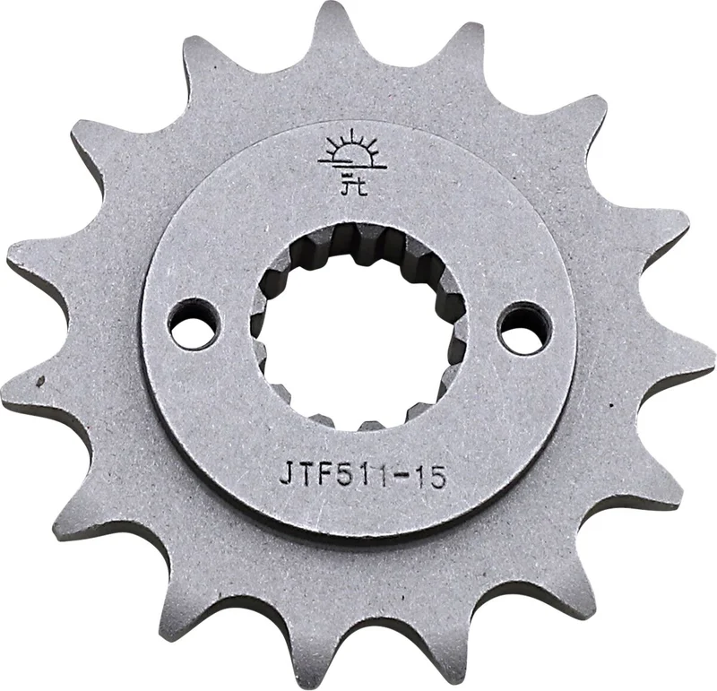 JT SPROCKETS JTF511.15 FRONT REPLACEMENT SPROCKET 15 TEETH 520 PITCH NATURAL STEEL