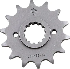 JT SPROCKETS JTF516.14 FRONT REPLACEMENT SPROCKET 14 TEETH 520 PITCH NATURAL STEEL