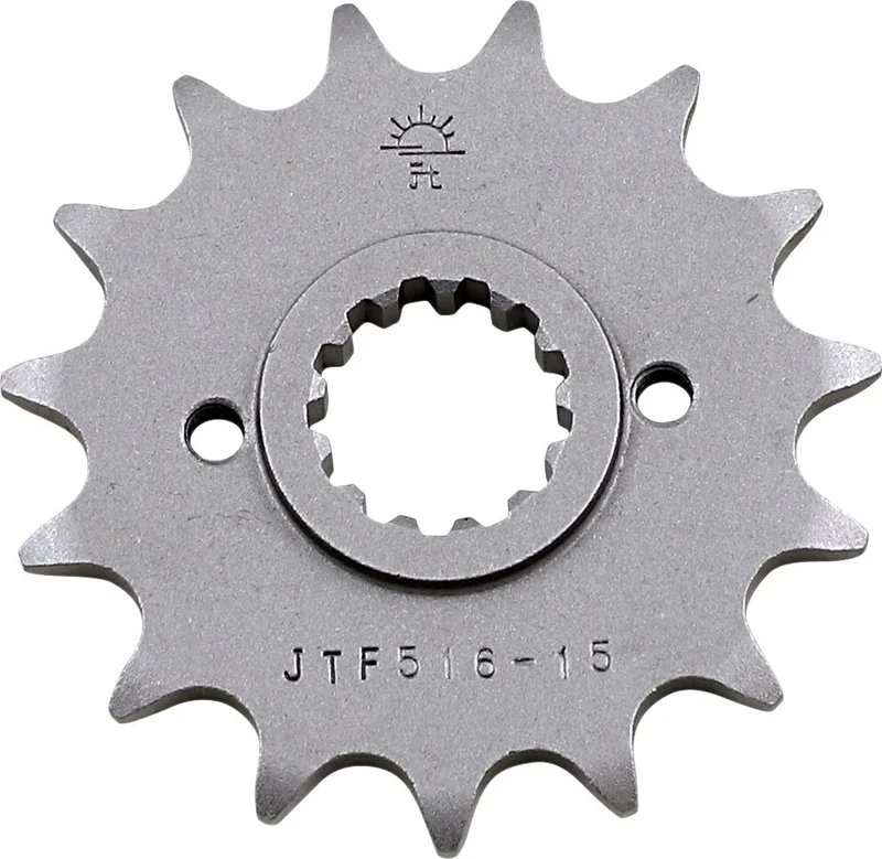 JT SPROCKETS JTF516.15 FRONT REPLACEMENT SPROCKET 15 TEETH 520 PITCH NATURAL STEEL