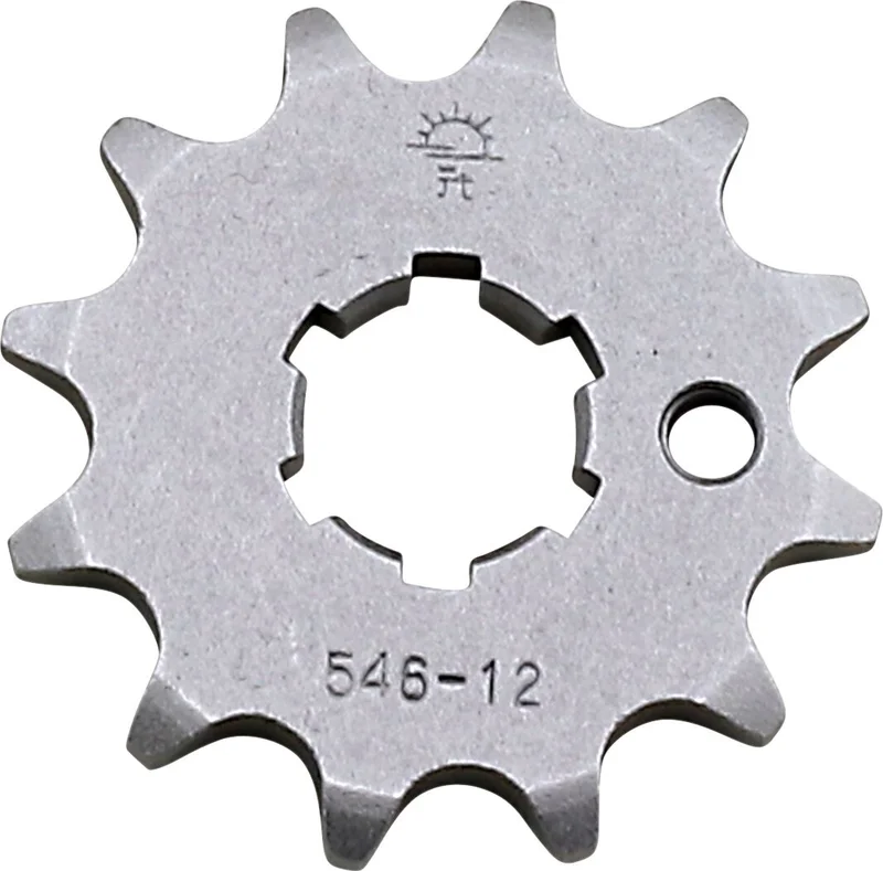 JT SPROCKETS JTF546.12 FRONT REPLACEMENT SPROCKET 12 TEETH 420 PITCH NATURAL STEEL