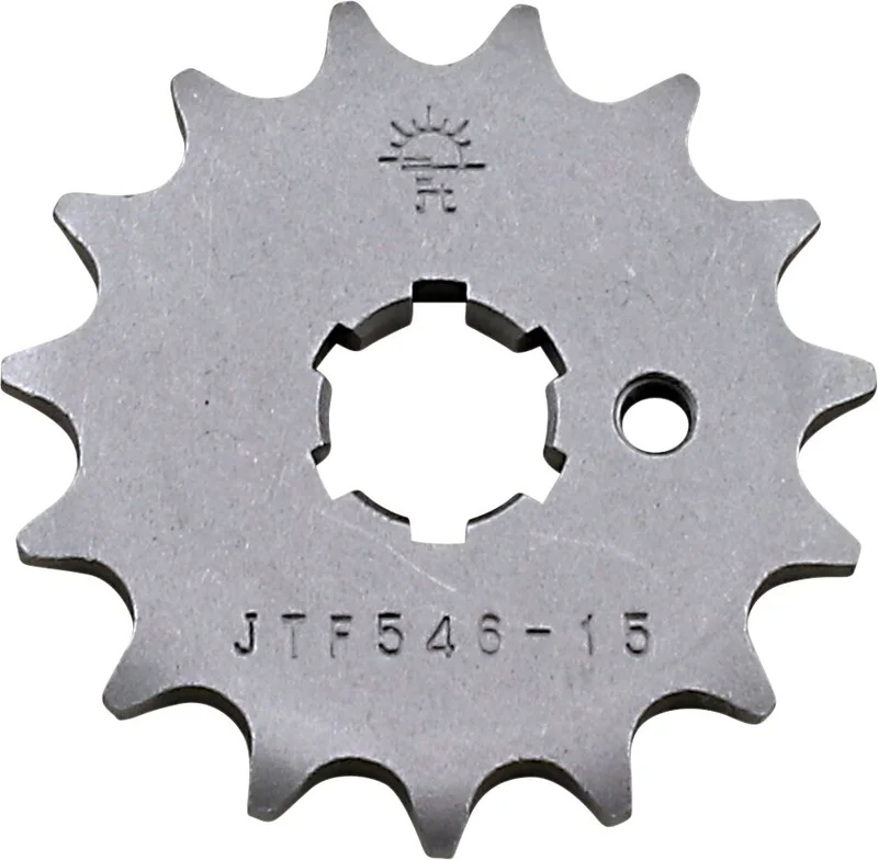 JT SPROCKETS JTF546.15 FRONT REPLACEMENT SPROCKET 15 TEETH 420 PITCH NATURAL STEEL