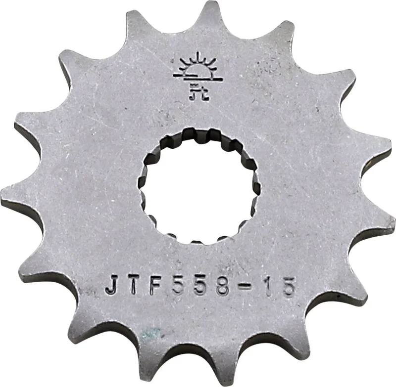 JT SPROCKETS JTF558.15 FRONT REPLACEMENT SPROCKET 15 TEETH 428 PITCH NATURAL STEEL