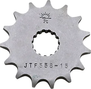 JT SPROCKETS JTF558.15 FRONT REPLACEMENT SPROCKET 15 TEETH 428 PITCH NATURAL STEEL
