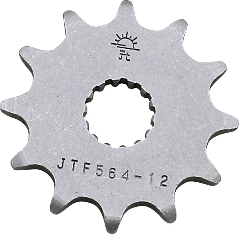 JT SPROCKETS JTF564.12 FRONT REPLACEMENT SPROCKET 12 TEETH 520 PITCH NATURAL STEEL