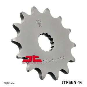 JT SPROCKETS JTF564.14 FRONT REPLACEMENT SPROCKET 14 TEETH 520 PITCH NATURAL STEEL