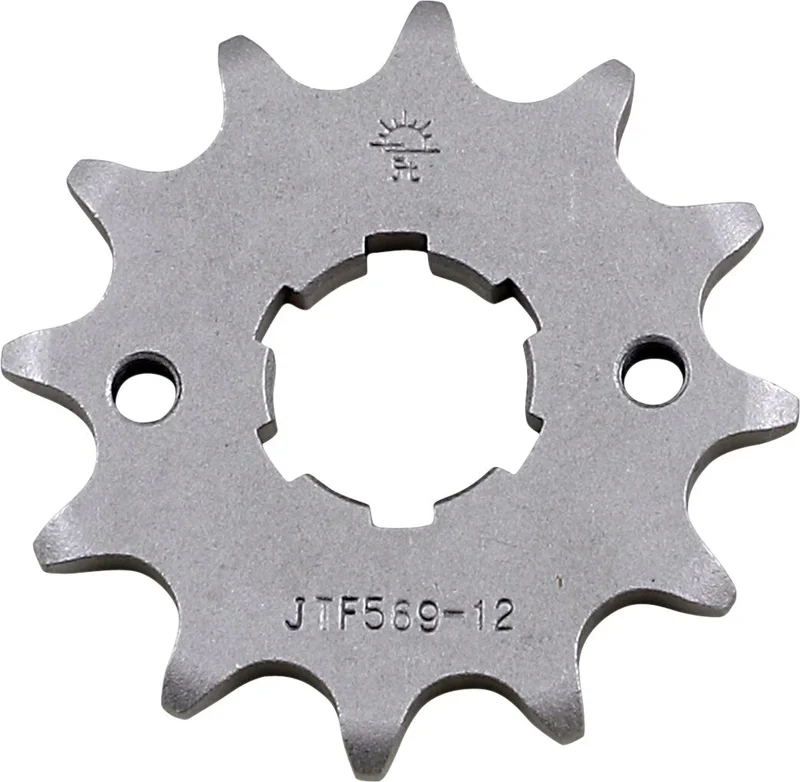 JT SPROCKETS JTF569.12 FRONT REPLACEMENT SPROCKET 12 TEETH 520 PITCH NATURAL STEEL