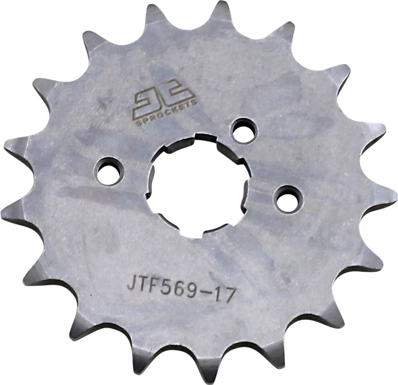 JT SPROCKETS JTF569.17 FRONT REPLACEMENT SPROCKET 17 TEETH 520 PITCH NATURAL STEEL