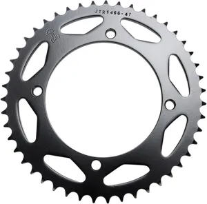 JT SPROCKETS JTR1466.47 REAR REPLACEMENT SPROCKET 47 TEETH 428 PITCH NATURAL C49 HIGH CARBON STEEL
