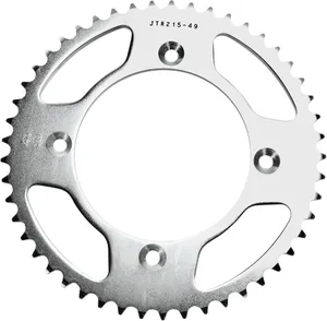 JT SPROCKETS JTR215.49 REAR REPLACEMENT SPROCKET 49 TEETH 420 PITCH NATURAL STEEL
