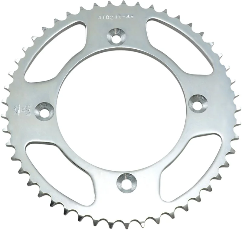 JT SPROCKETS JTR217.49 REAR REPLACEMENT SPROCKET 49 TEETH 428 PITCH NATURAL C49 HIGH CARBON STEEL