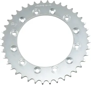 JT SPROCKETS JTR245/2.40 REAR REPLACEMENT SPROCKET 40 TEETH 520 PITCH NATURAL C49 HIGH CARBON STEEL