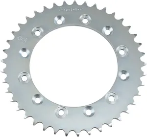 JT SPROCKETS JTR245/2.41 REAR REPLACEMENT SPROCKET 41 TEETH 520 PITCH NATURAL C49 HIGH CARBON STEEL