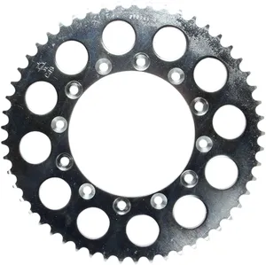 JT SPROCKETS JTR245/2.53 REAR REPLACEMENT SPROCKET 53 TEETH 520 PITCH NATURAL C49 HIGH CARBON STEEL