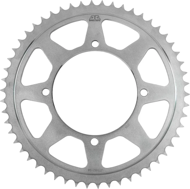 JT SPROCKETS JTR462.54 REAR REPLACEMENT SPROCKET 54 TEETH 428 PITCH NATURAL C49 HIGH CARBON STEEL