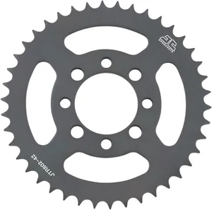 JT SPROCKETS JTR802.42 REAR REPLACEMENT SPROCKET 42 TEETH 428 PITCH NATURAL STEEL