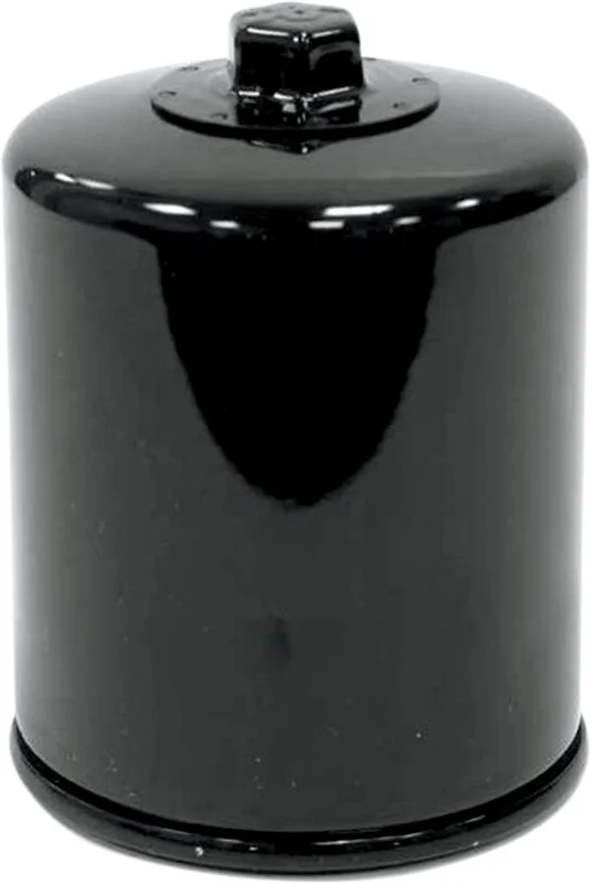 K&N Spin-on oil filter with top nut. Black - 63805-80A